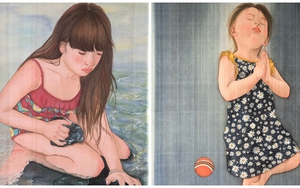 Họa sĩ Nguyễn Thị Thanh Lưu: Hình tượng trẻ thơ trong tranh lụa