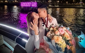 Minh Hằng hạnh phúc khoe ảnh được cầu hôn