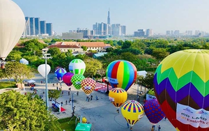 Lần đầu tiên diễn ra Ngày hội khinh khí cầu 'Hà Nội muôn màu'
