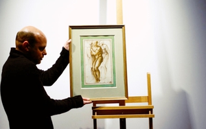 Thiên tài Michelangelo và bức vẽ được tái đấu giá sau 1 thế kỷ