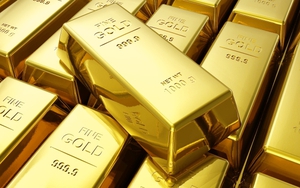 Giá vàng thế giới phiên 18/4 chạm mức cao nhất một tháng
