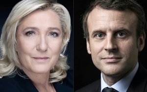 Bầu cử Tổng thống Pháp 2022: Ông Macron dẫn trước bà Le Pen