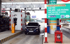 Từ 1/6, thực hiện 100% thu phí không dừng trên cao tốc Hà Nội - Hải Phòng