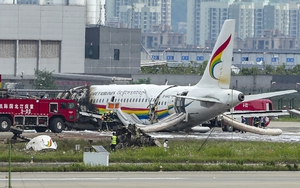 Trung Quốc: Hơn 40 hành khách bị thương trong sự cố máy bay bốc cháy tại Trùng Khánh