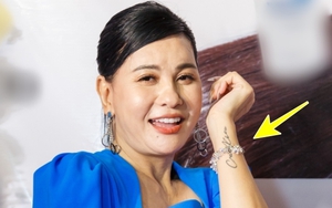 Cát Phượng vẫn giữ hình xăm tên Kiều Minh Tuấn sau chia tay