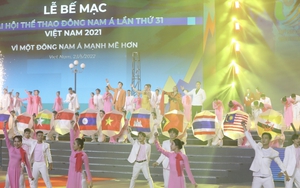 Hình ảnh ấn tượng chương trình nghệ thuật bế mạc SEA Games 31 'Hội tụ để tỏa sáng'