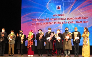 Trao tặng 31 giải thưởng cho các nghệ sỹ, tác phẩm sân khấu xuất sắc năm 2021