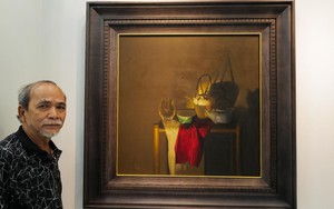 Họa sĩ Lê Vượng: Tuổi 70 và triển lãm đầu tiên