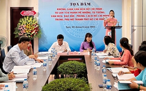 Xây dựng không gian văn hóa Hồ Chí Minh về văn hóa vật thể, phi vật thể và trên không gian mạng