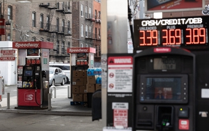 Giá dầu thế giới 'lao dốc'