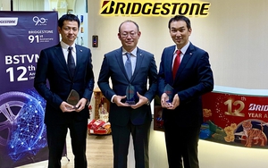 Lốp Bridgestone sản xuất từ Việt Nam lần thứ 5 thắng giải chất lượng từ Toyota