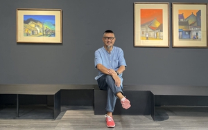 Cảm hứng chiều tà trong tranh Đào Hải Phong