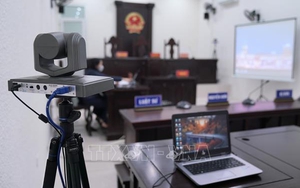 Lần đầu tiên xét xử hình sự trực tuyến tại Tòa án Hà Nội