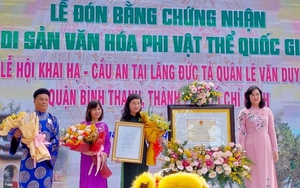 'Lễ Khai hạ - Cầu an' tại lăng Lê Văn Duyệt được công nhận là Di sản Văn hóa phi vật thể cấp Quốc gia