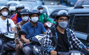 Hình ảnh đường phố Hà Nội ùn tắc kéo dài trước kỳ nghỉ lễ Quốc khánh 2/9