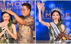 Bùi Quỳnh Hoa đăng quang SuperModel International 2022