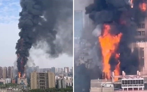Vụ cháy tòa nhà chọc trời tại Trung Quốc: Đã được dập tắt hoàn toàn