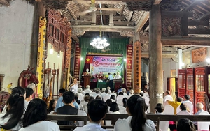 40 năm giữ gìn, phát triển Hội thơ làng Chùa: Để thơ ca trở thành một di sản của làng