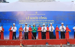 Hà Nội khởi công xây dựng hầm chui nút giao Giải Phóng - Kim Đồng với đường Vành đai 2,5