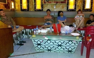 Bắt quả tang nhóm người tụ tập sử dụng ma túy trong quán karaoke
