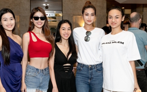 'Bà trùm Hoa hậu' và dàn Á hậu đến Indonesia cổ vũ Thiên Ân thi Miss Grand International