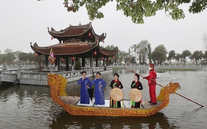 Ngày hội Quan họ trên thuyền chào mừng thành công Hội nghị Văn hoá Bắc Ninh