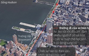 Toàn cảnh vụ tấn công khủng bố bằng xe tải ở New York, ít nhất 8 người chết