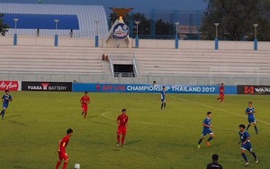 U15 Việt Nam đè bẹp Philippines, giành ngôi đầu bảng giải U15 ĐNA 2017