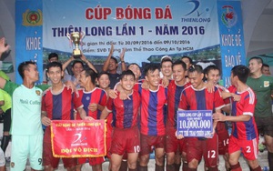 Giải bóng đá Thiên Long 2017 - Cúp Trần Doãn: Đại hội võ lâm