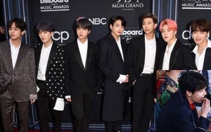 Jungkook BTS vừa dự giải Billboard vừa ăn vặt liên mồm