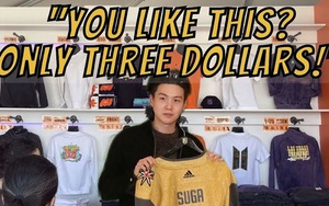 Loạt ảnh chế hài hước về Suga BTS ở Las Vegas