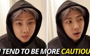 RM BTS: Nói tiếng Anh đôi khi thoải mái hơn tiếng Hàn