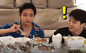 Biểu cảm hài của Jimin BTS khi suýt nói bậy trên sóng trực tiếp