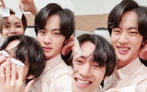 Hài hước cảnh Jin BTS không thể có nổi một bức ảnh 'tự sướng' solo