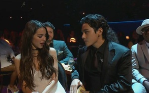 V BTS thì thầm gì vào tai người đẹp Olivia Rodrigo tại Grammy 2022?