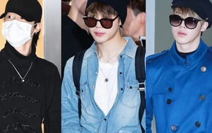 Jimin BTS biến sân bay thành sàn diễn thời trang