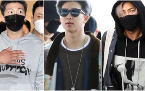 RM BTS biến sân bay thành sàn diễn thời trang