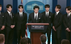 Nghe đầy đủ phần BTS phát biểu tại Nhà Trắng