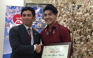 Noo Phước Thịnh chính thức trở thành Đại sứ Thiện chí Du lịch Nhật Bản