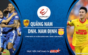 VIDEO: Soi kèo nhà cái. Quảng Nam vs Nam Định. Trực tiếp bóng đá Việt Nam 2020