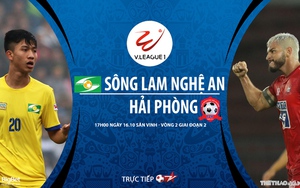 Soi kèo nhà cái SLNA vs Hải Phòng. Trực tiếp bóng đá Việt Nam