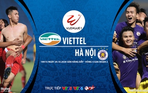 VIDEO: Soi kèo nhà cái. Viettel vs Hà Nội. Trực tiếp bóng đá Việt Nam 2020