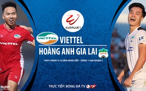 Soi kèo bóng đá. Viettel vs HAGL. BĐTV Trực tiếp bóng đá Việt Nam