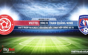 VIDEO soi kèo nhà cái Viettel vs Quảng Ninh. BĐTV, VTV6 trực tiếp bóng đá Việt Nam