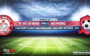 Soi kèo nhà cái TPHCM vs Hải Phòng. VTC3. Trực tiếp bóng đá Việt Nam hôm nay