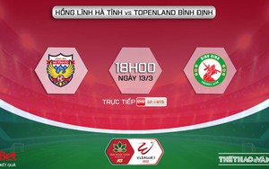 VIDEO Hà Tĩnh vs Bình Định: Trực tiếp bóng đá V-League 2022 hôm nay (18h00, 13/3)