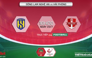 Soi kèo nhà cái SLNA vs Hải Phòng. Nhận định, dự đoán bóng đá V-League 2022 (18h00, 23/7)