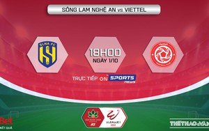 Soi kèo nhà cái SLNA vs Viettel. Nhận định, dự đoán bóng đá V-League 2022 (18h00, 1/10)