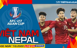 Soi kèo nhà cái U17 Việt Nam vs U17 Nepal. Nhận định, dự đoán bóng đá vòng loại U17 châu Á 2023 (19h00, 7/10)