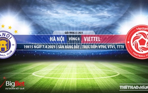 Soi kèo nhà cái Hà Nội vs Viettel. VTV6. BĐTV Trực tiếp bóng đá Việt Nam hôm nay